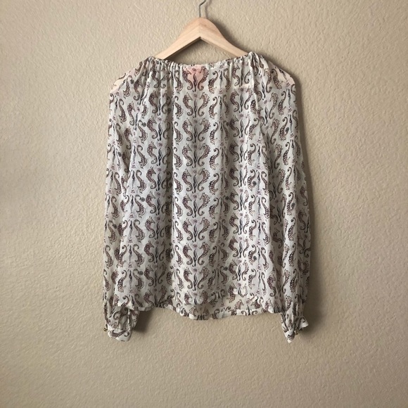 Tory Burch Sophie tunic seahorse print - Picture 6 of 6